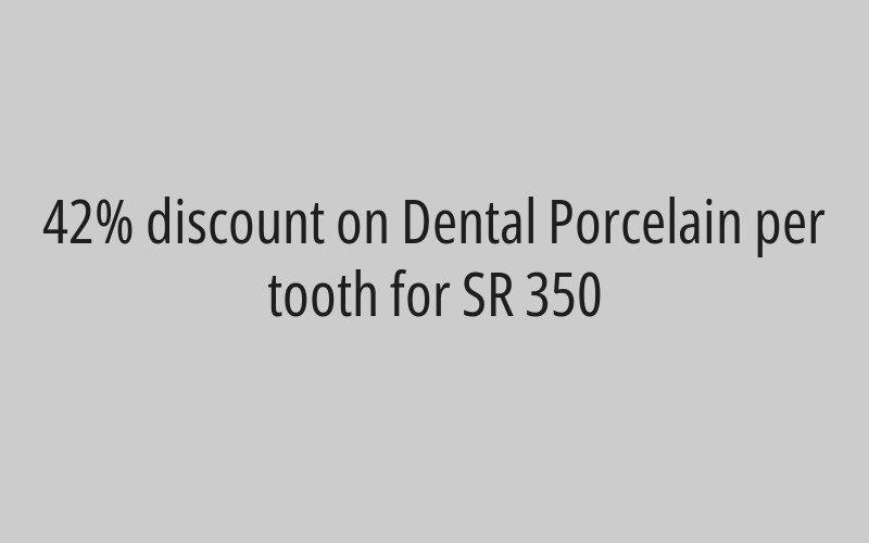 25% discount on Dressing and emergency