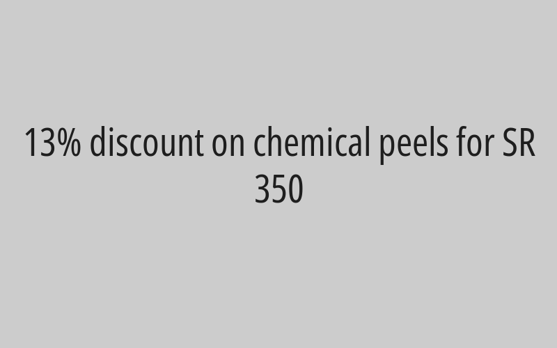 50% off Mesotherapy for SR 250