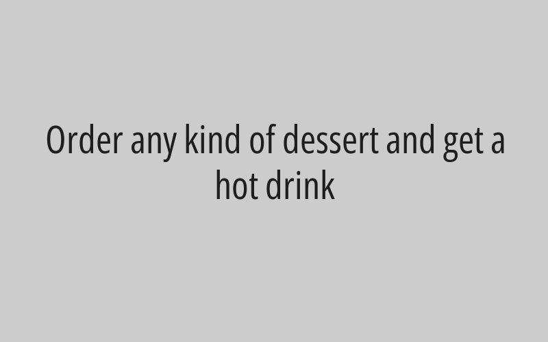 20% discount on the total bill