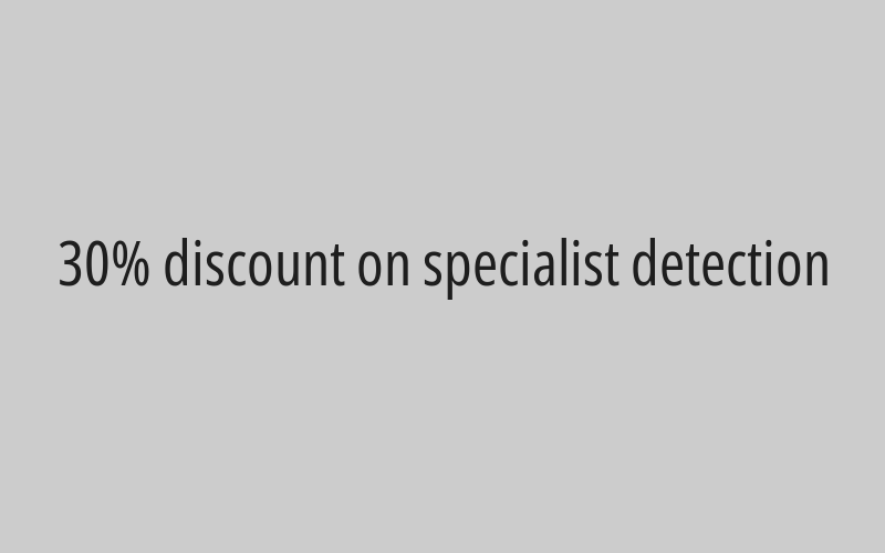 20% discount on dental services