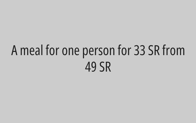 15% discount on the total bill