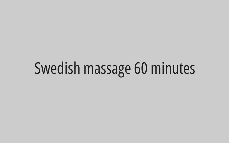 Swedish massage + Moroccan bath