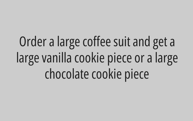 Order a large teapot and get 3 pieces of kleija