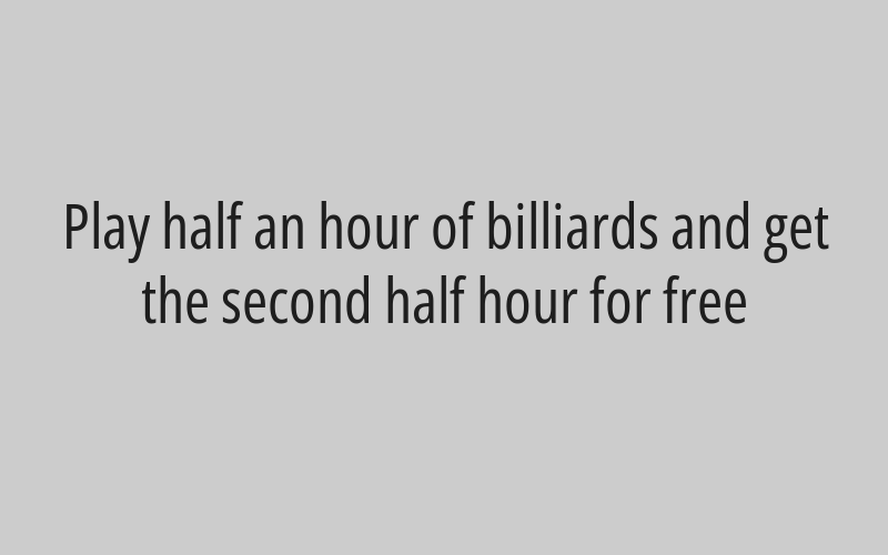Play one hour of trampoline and get the second hour for free