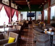 Order a meal of your choice with an Arabic dallah, shisha soup and a cold drink