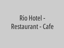 Morning breakfast buffet at Rio Restaurant